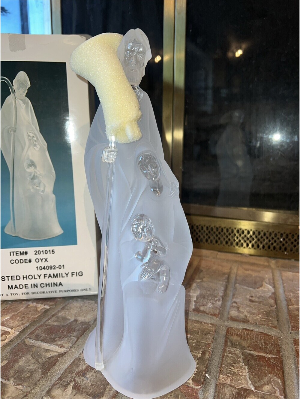 Avon Frosted Holy Family Figurine